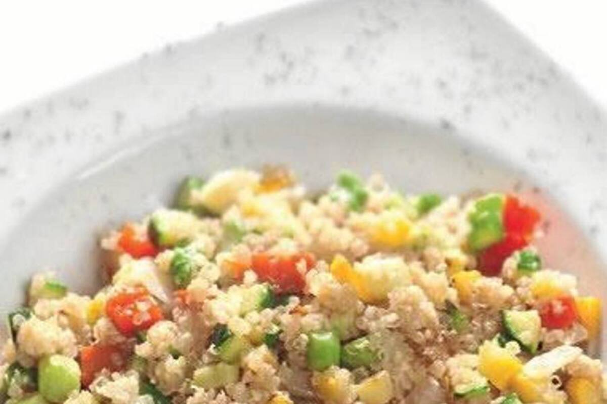 ARROZ DE QUINUA CON VEGETALES (Foto: Revista Nueva/VANGUARDIA LIBERAL)