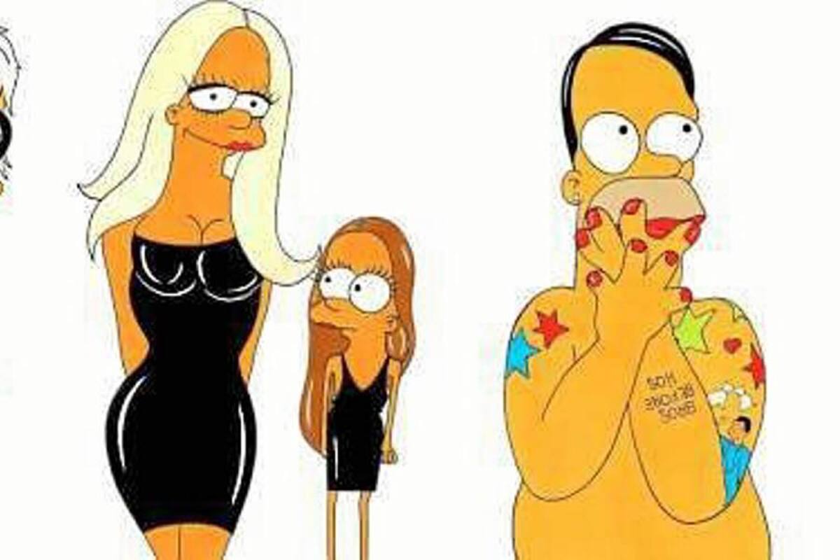 Los Simpsons visten a la moda (Foto: Tomado de internet/ VANGUARDIA LIBERAL)