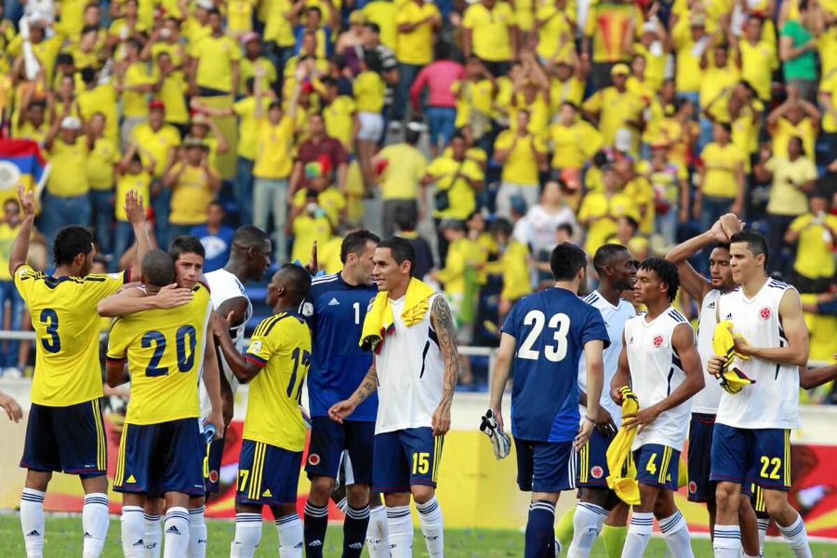 Colombia le tiene fe al juego con Chile (Foto: Colprensa/ VANGUARDIA LIBERAL)