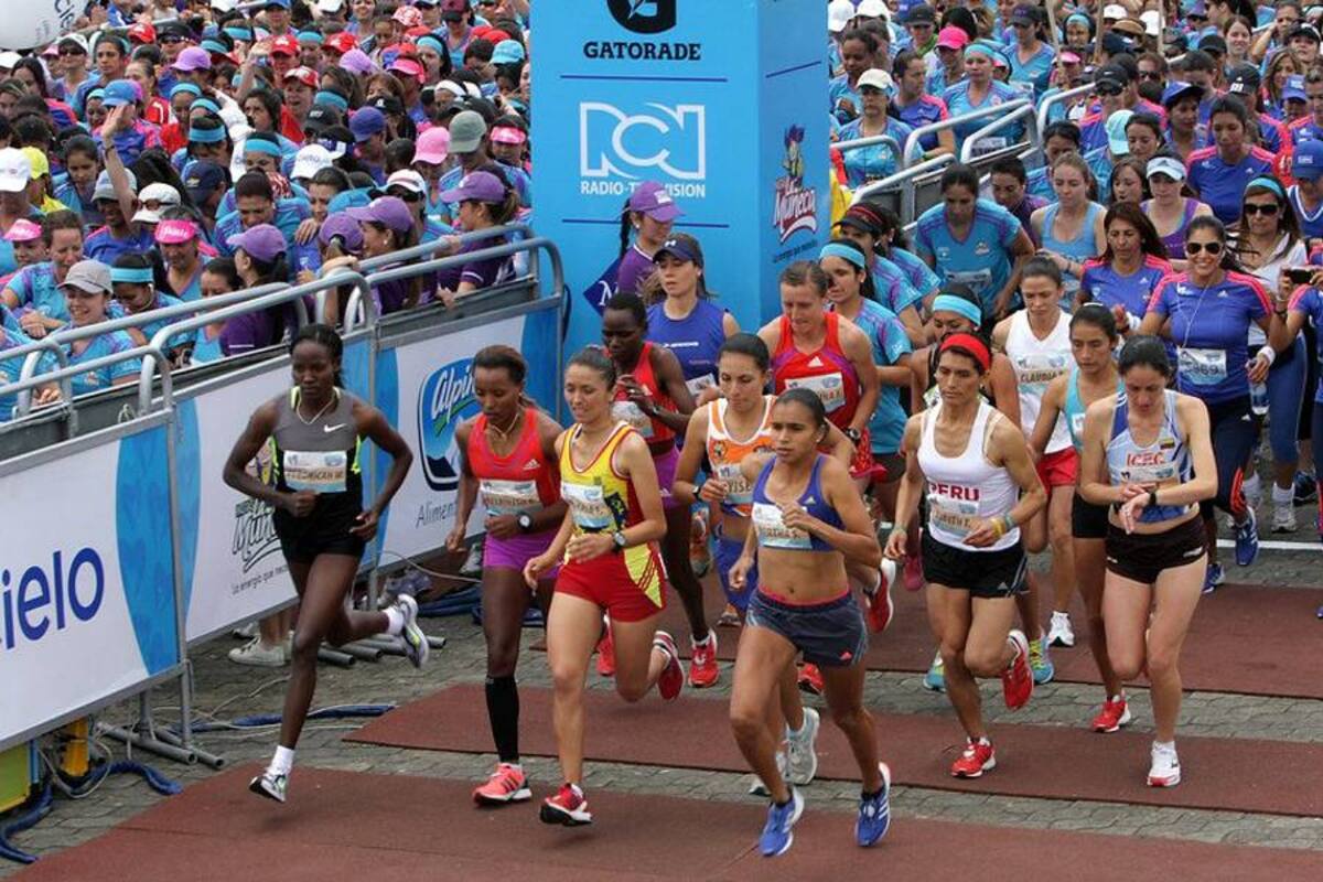 Ya se corre la Carrera de La Mujer 2013 en Colombia (Foto: COLPRENSA/VANGUARDIA LIBERAL)