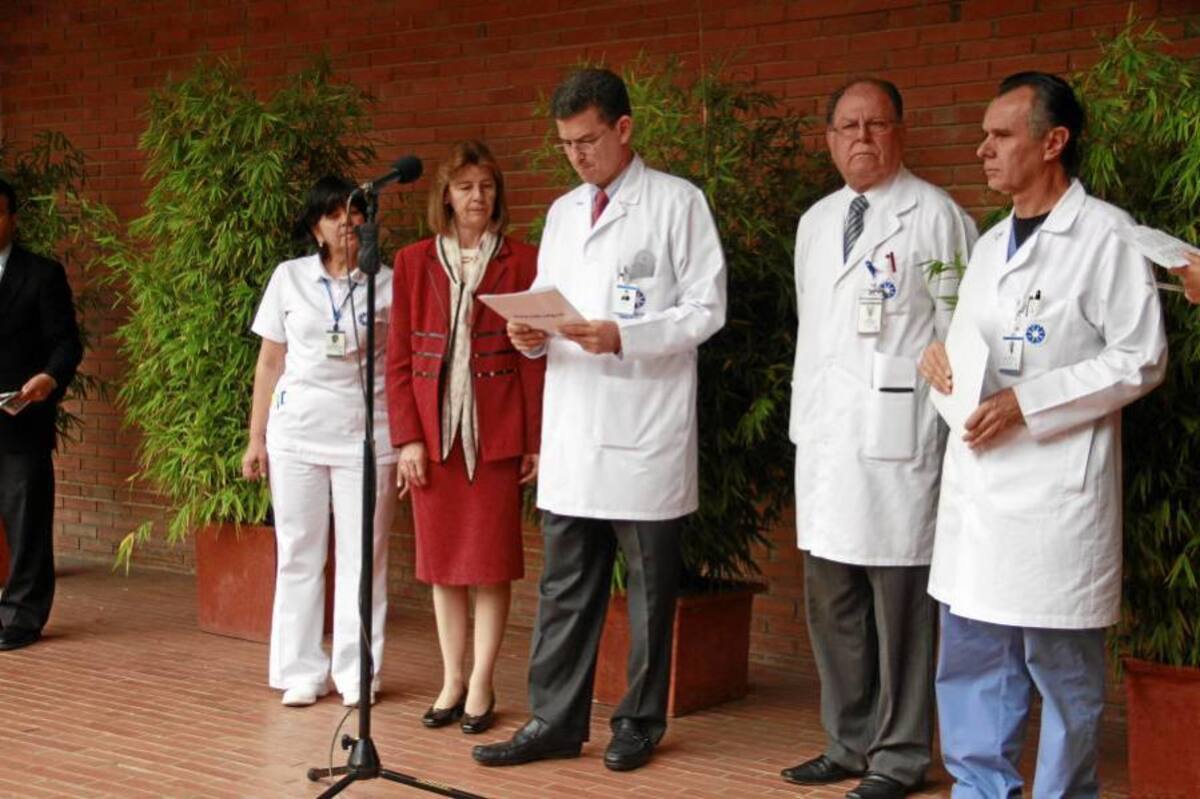 Salud de Santos evoluciona satisfactoriamente (Foto: Archivo/VANGUARDIA LIBERAL)