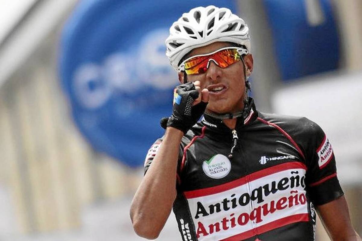 Argiro Ospina nuevo fichaje del Movistar Team Europa (Foto: Colprensa/ VANGUARDIA LIBERAL)
