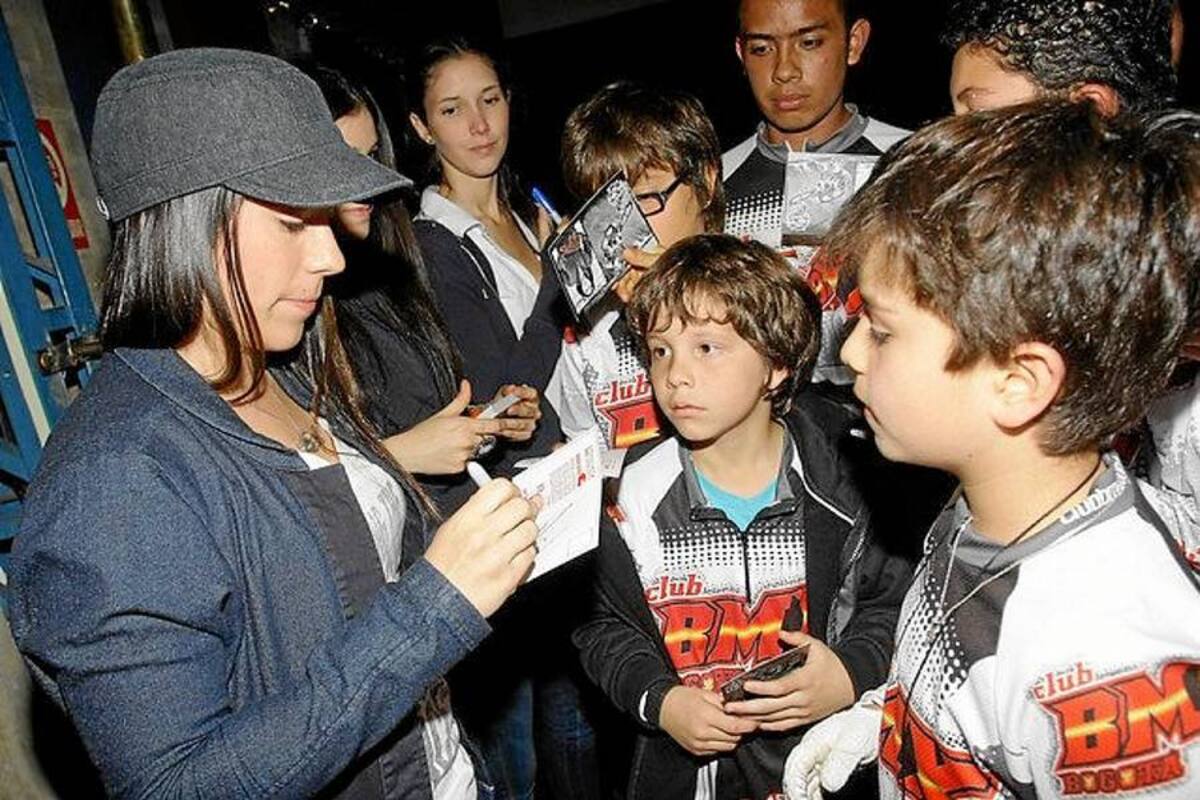 Mariana Pajón, el fenómeno social (Foto: Colprensa/VANGUARDIA LIBERAL)