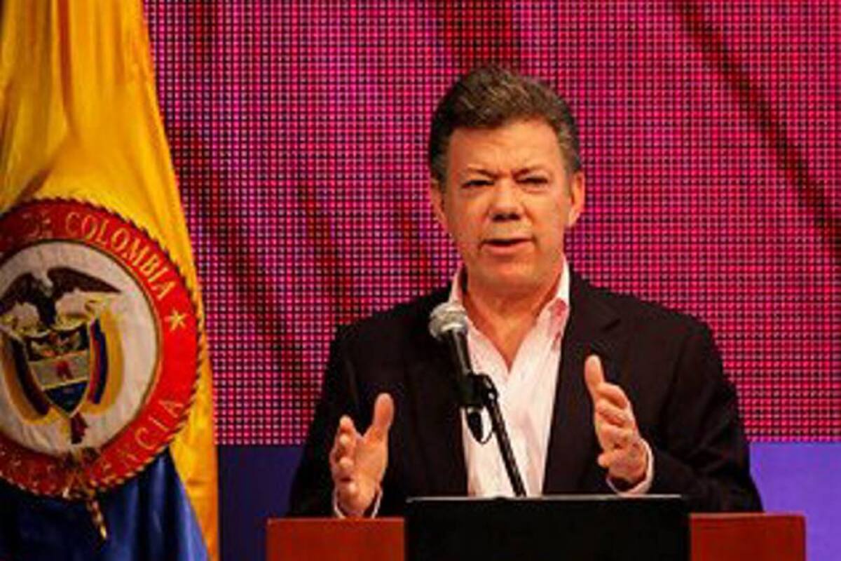 Santos dice que negociaciones con las Farc “van bien” (Foto: Archivo/VANGUARDIA LIBERAL)