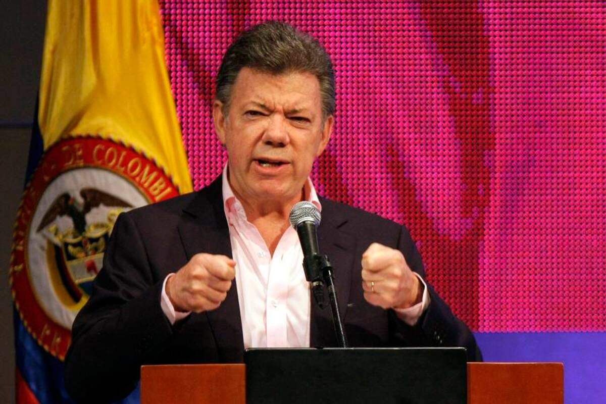 Santos dice que quienes se aferran al poder se “enloquecen” (Foto: Archivo/VANGUARDIA LIBERAL)