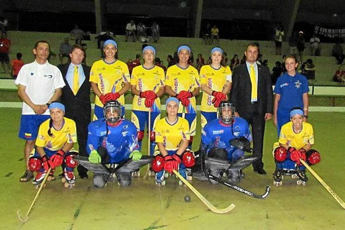 Selección Colombia en la semifinal del Mundial de Hockey SP (Foto: Colprensa/ VANGUARDIA LIBERAL)