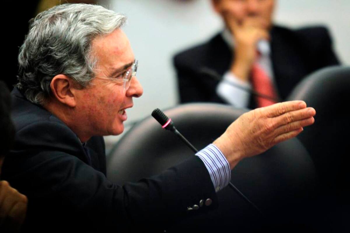 Piden a expresidente Uribe encabezar lista al Senado (Foto: Colprensa/VANGUARDIA LIBERAL)