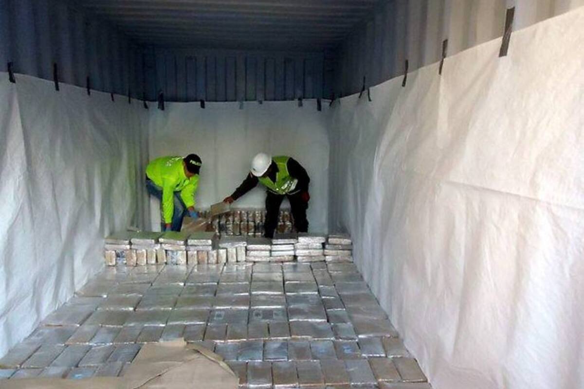 Caen en Cartagena casi cuatro toneladas de coca de 'Los Urabeños' (Foto: Colprensa/VANGUARDIA LIBERAL)
