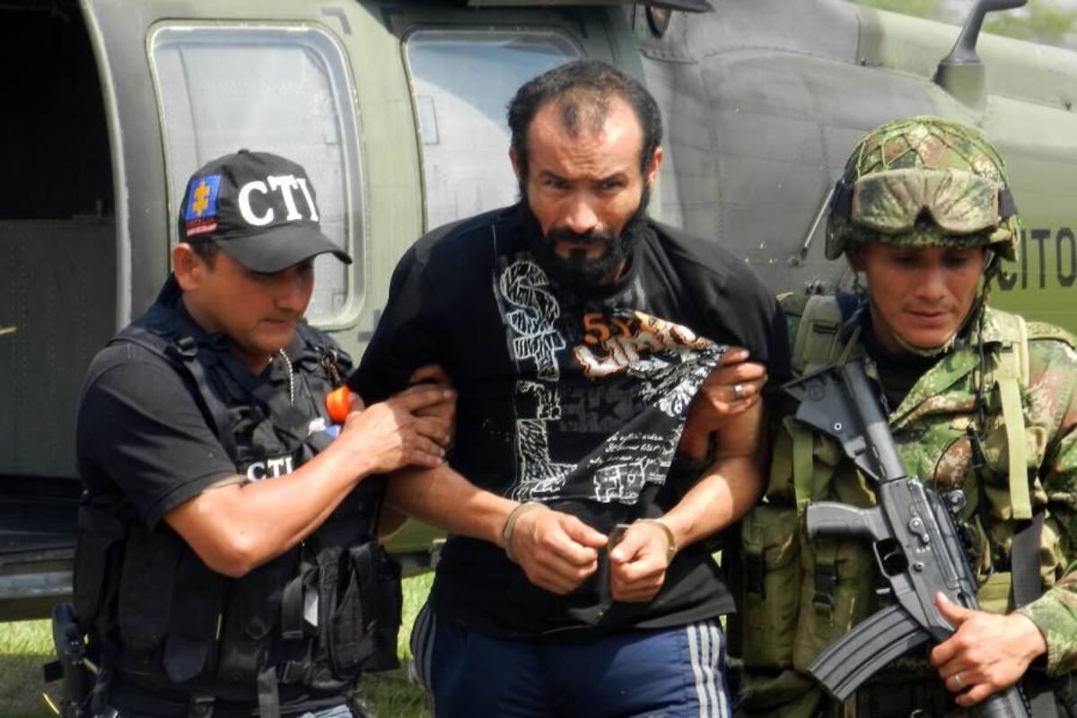 Capturado en casanare alias ‘Parmenio’, del Eln (Foto: Colprensa/VANGUARDIA LIBERAL)