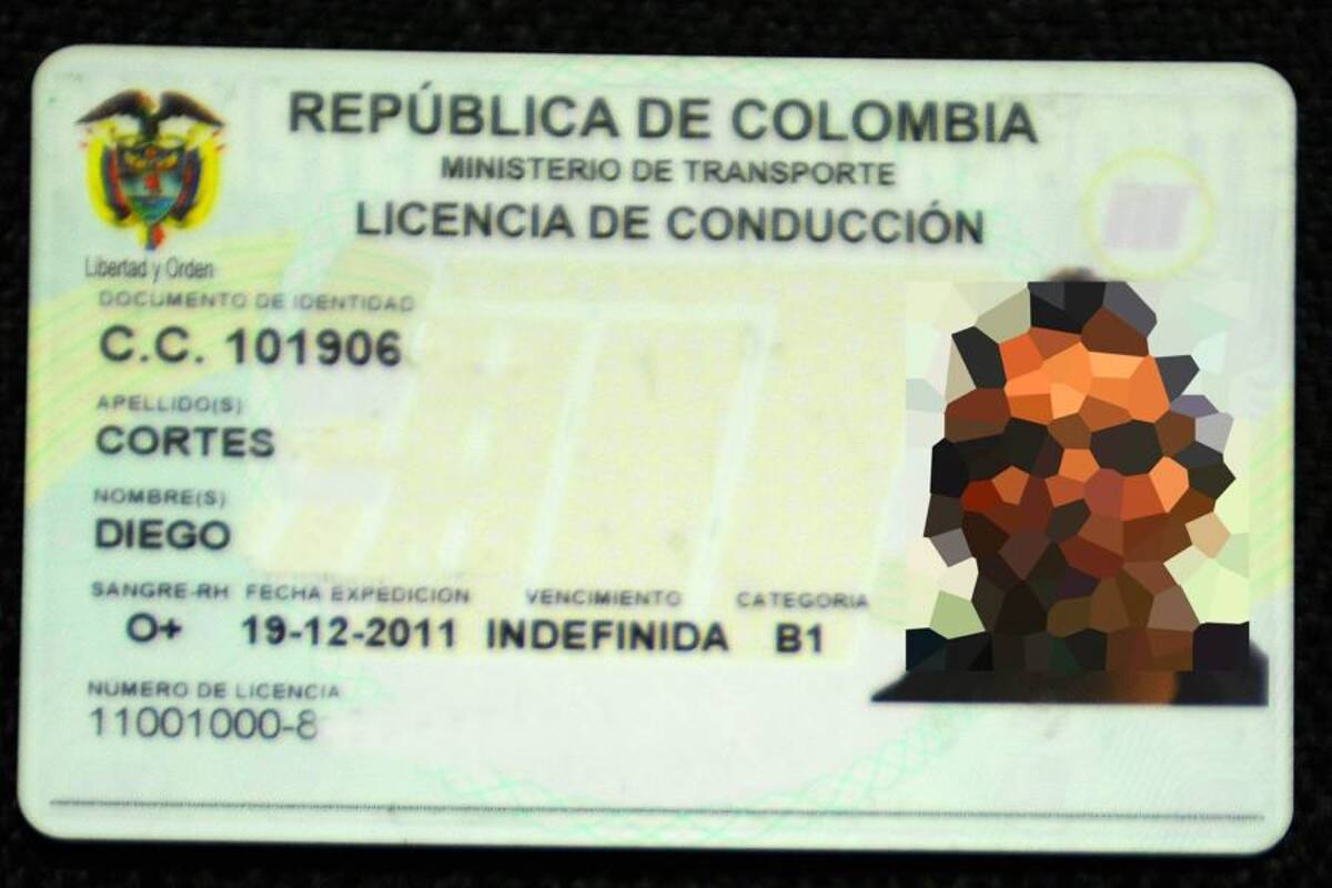 Licencias de conducción, renovadas hasta el 2022 (Foto: Colprensa/VANGUARDIA LIBERAL)