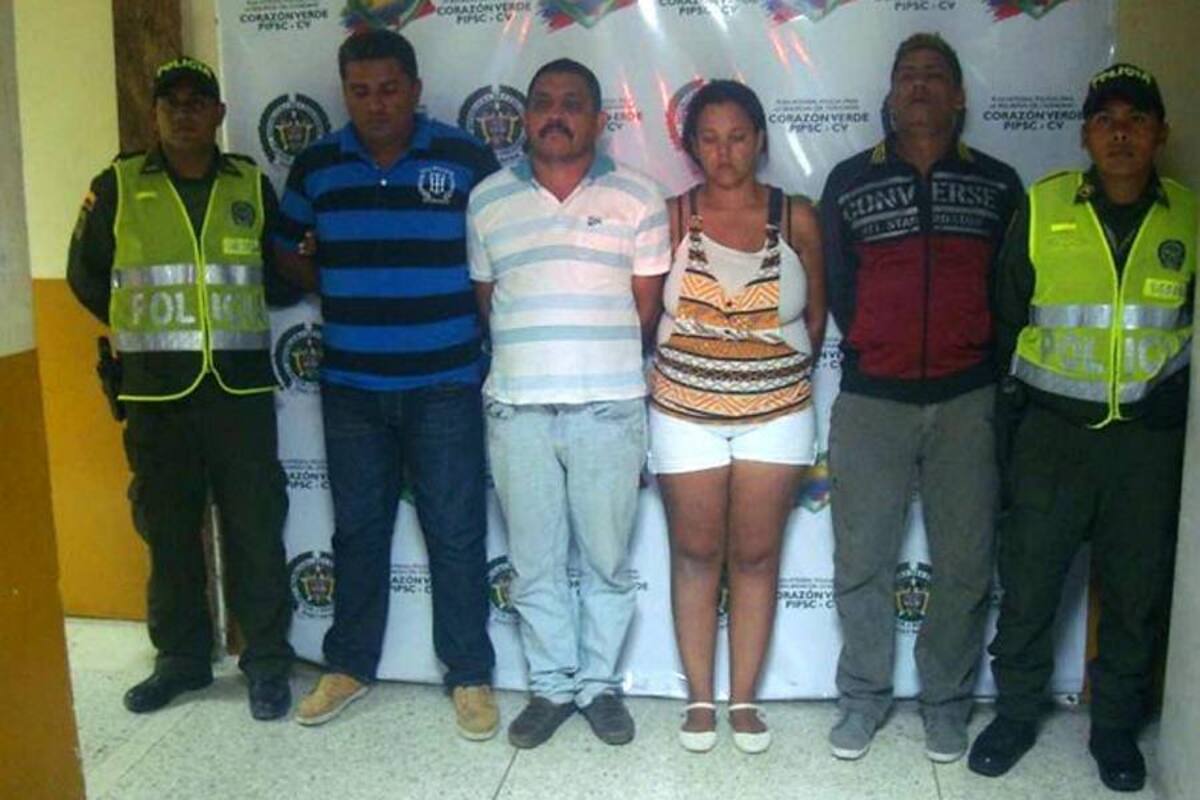 Gaula captura cuatro presuntos extorsionistas en Barranquilla (Foto: Colprensa/VANGUARDIA LIBERAL)