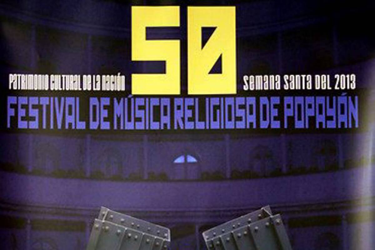 Festival de Música Religiosa celebra sus bodas de oro (Foto: Colprensa/VANGUARDIA LIBERAL)
