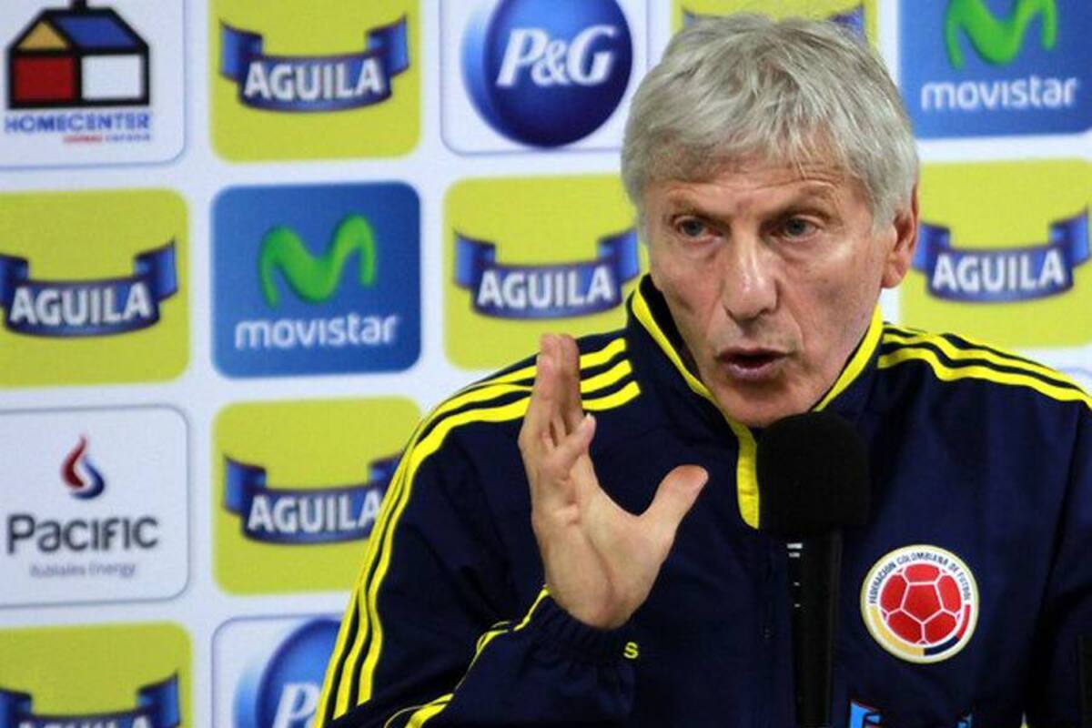 “Nos aferramos a buscar siempre la victoria”: José Pékerman (Foto: Colprensa/VANGUARDIA LIBERAL)