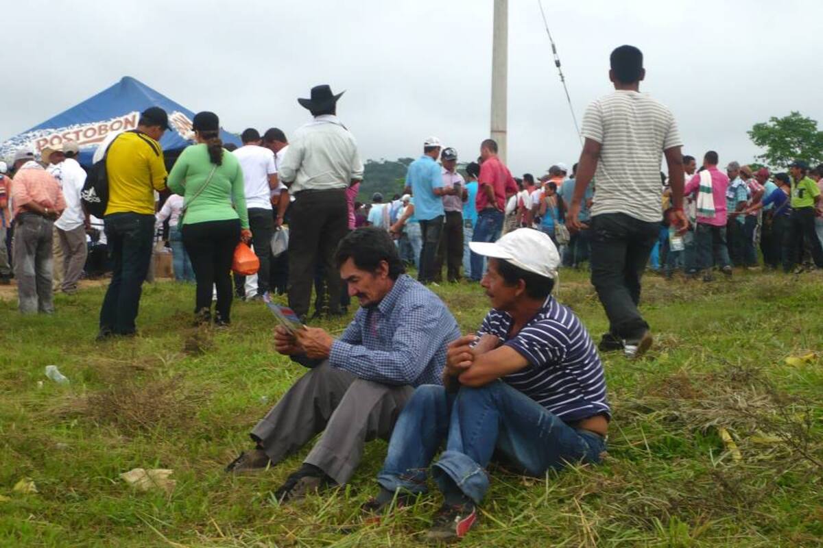 Gobierno no cede en zonas de reservas campesinas (Foto: Colprensa / VANGUARDIA LIBERAL)