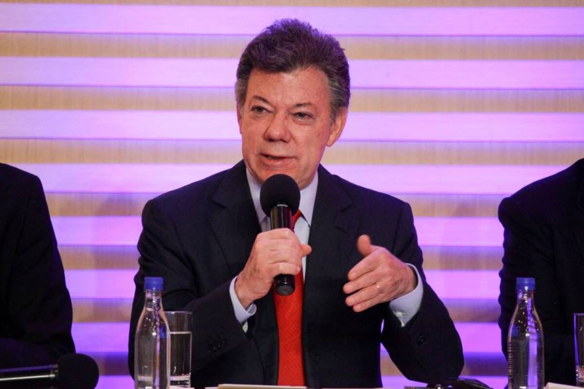 Presidente Santos celebró reducción de la pobreza (Foto: Archivo/VANGUARDIA LIBERAL)
