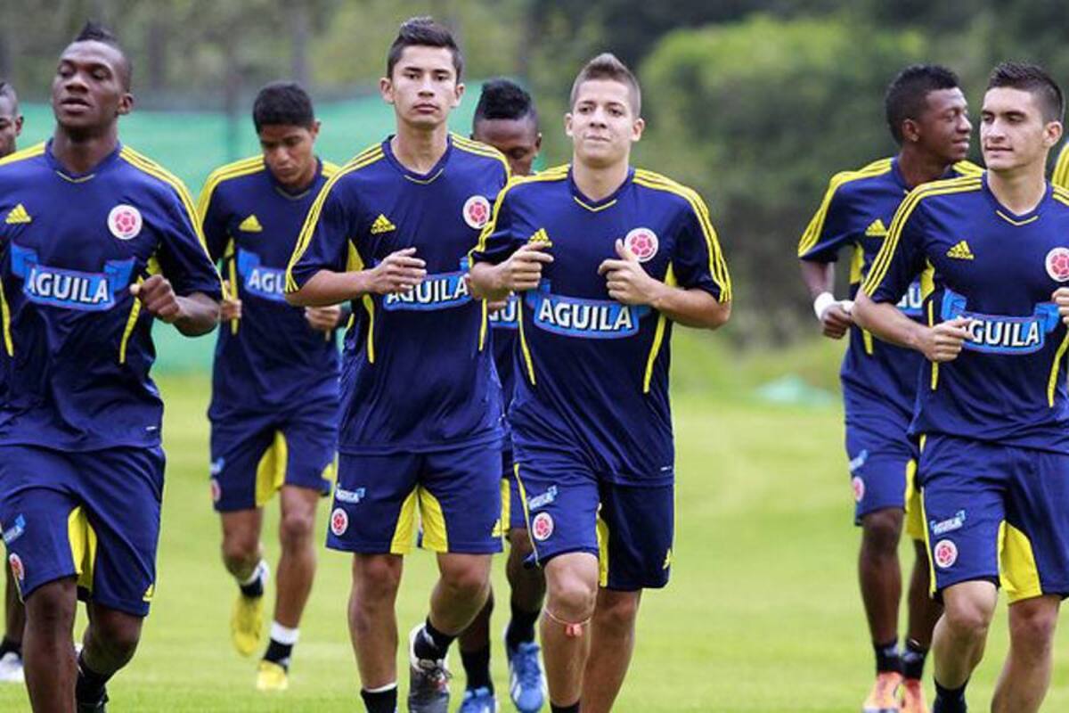 Selección Colombia Sub20 se prepara en Bogotá (Foto: Colprensa/VANGUARDIA LIBERAL)