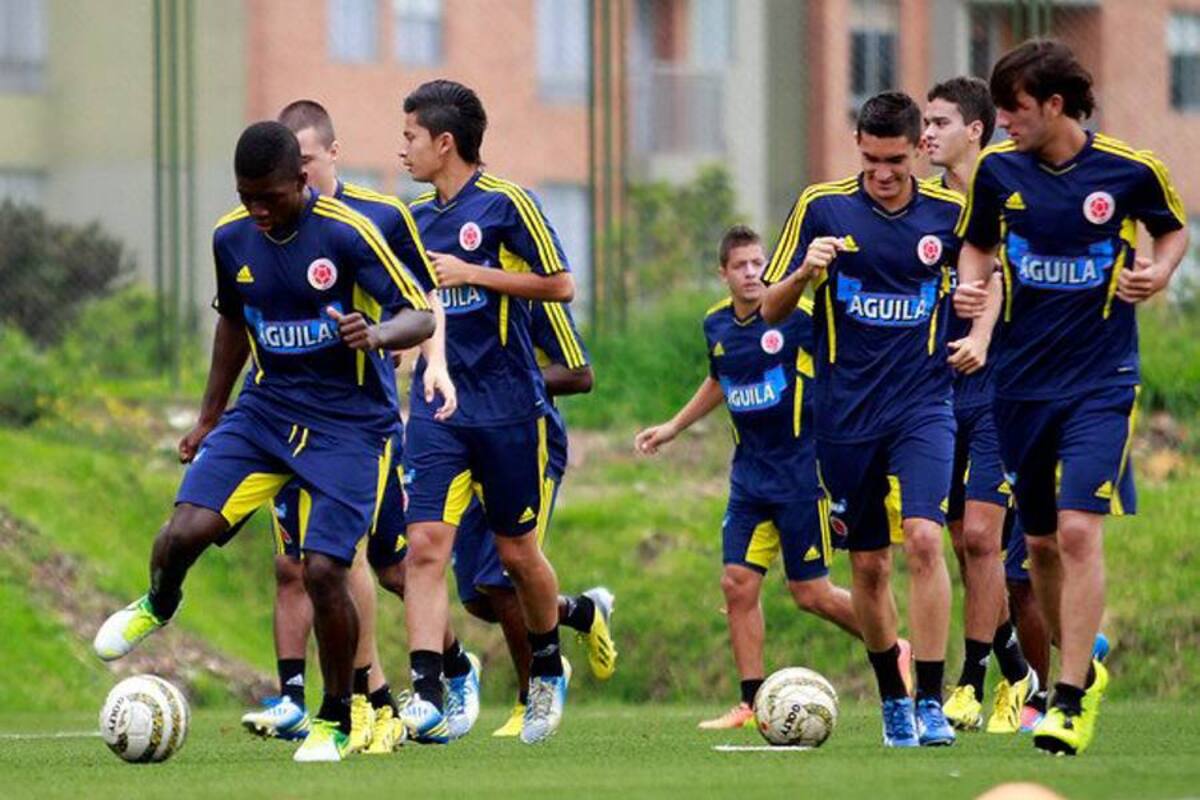 Colombia sub 20 arranca la segunda semana de prácticas (Foto: Colprensa/VANGUARDIA LIBERAL)