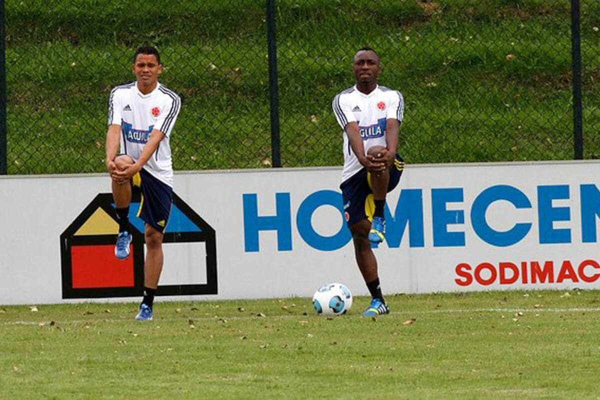 Soto y Bacca optimistas ante el juego frente a Argentina (Foto: Colprensa/VANGUARDIA LIBERAL)
