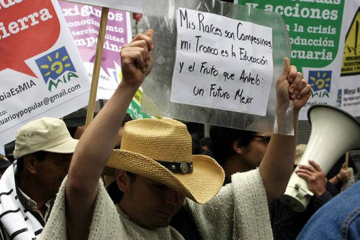 Fiscalía hará seguimiento a las manifestaciones de los sectores agrarios (Foto: Colprensa / VANGUARDIA LIBERAL)