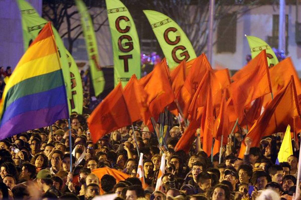 Bogotá tiene lista movilización en apoyo a Gustavo Petro (Foto: COLPRENSA/VANGUARDIA LIBERAL)