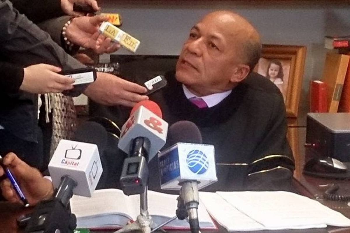 El magistrado que permitió a Petro seguir en su cargo (Foto: Colprensa/ VANGUARDIA LIBERAL)
