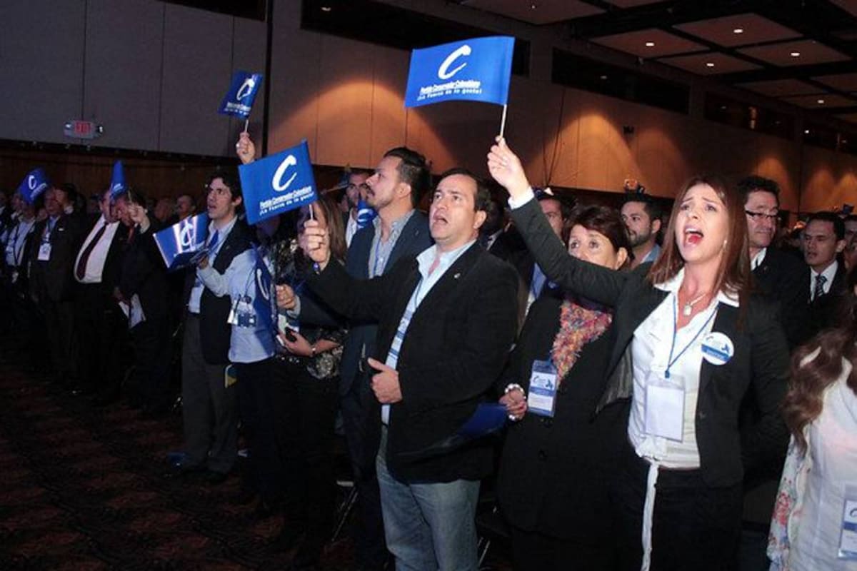 Fuerte discusión hizo suspender temporalmente la Convención (Foto: Colprensa/VANGUARDIA LIBERAL)