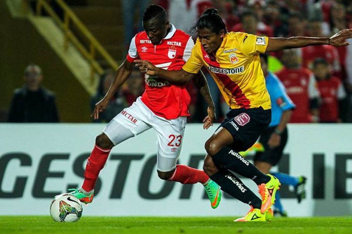Santa Fe venció 1-0 al Morelia y avanzó a la fase de grupos de la Libertadores (Foto: Colprensa/VANGUARDIALIBERAL)