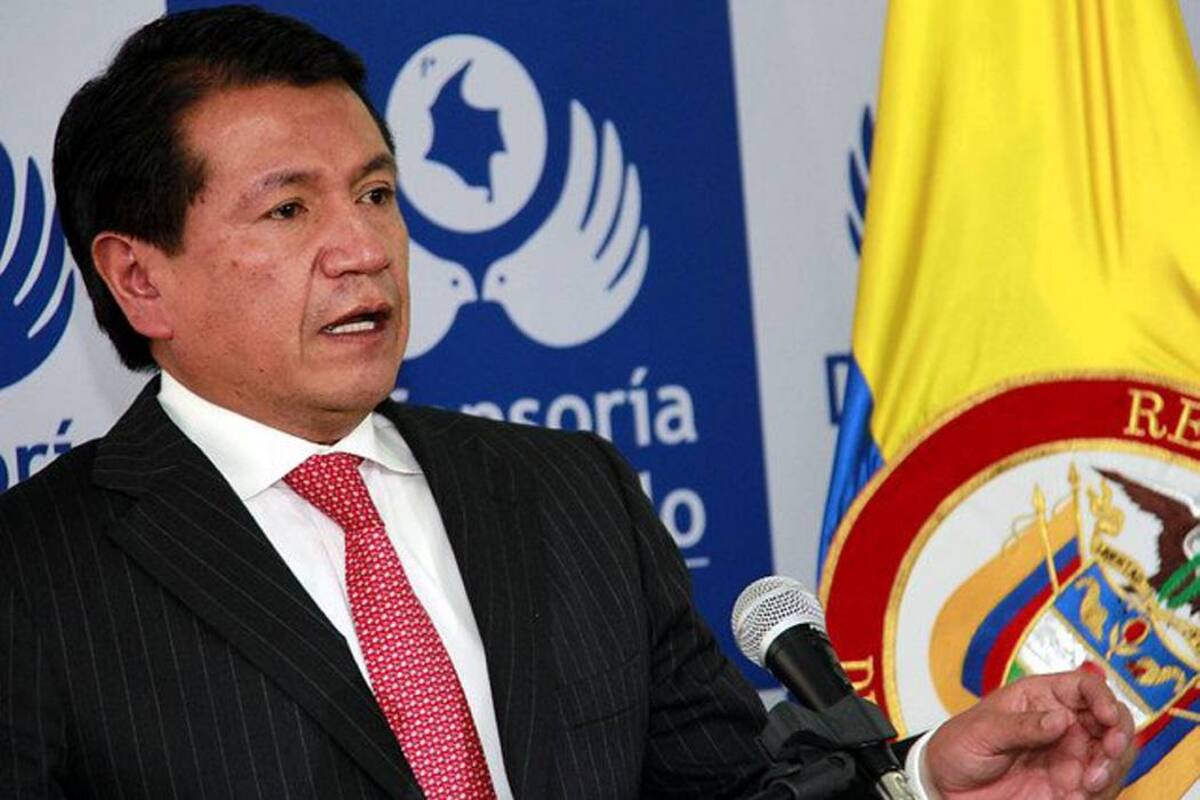 El Defensor del Pueblo se defiende y dice que "fue una relación consentida" (Foto: Colprensa /VANGUARDIA LIBERAL)