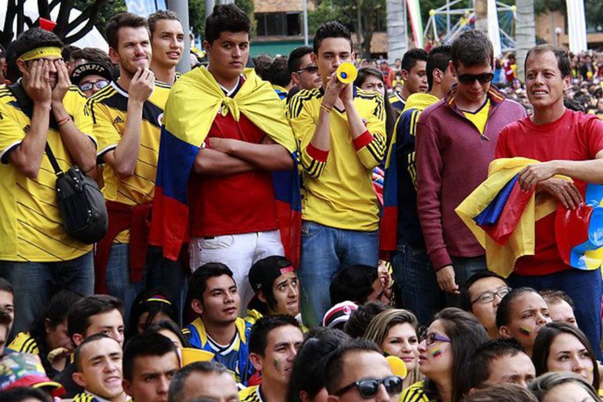 57 % de los colombianos prefiere ver los partidos de fútbol con amigos (Foto: Colprensa / VANGUARDIA LIBERAL)