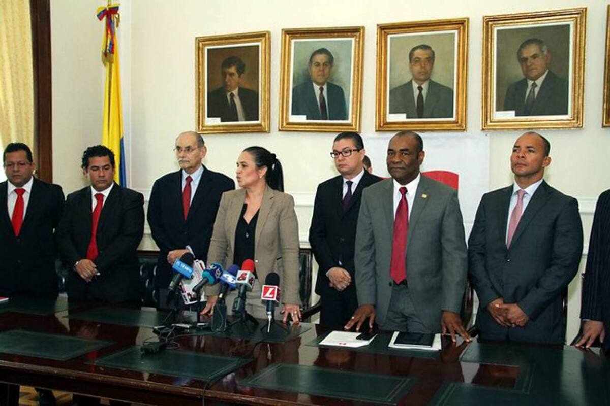 Así quedó la nueva dirección del Partido Liberal (Foto: Colprensa/VANGUARDIA LIBERAL)
