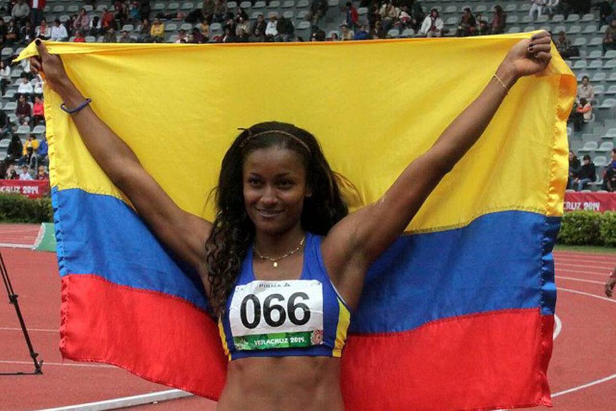 Lina Flórez, una atleta 'modelo' para los 100 metros con vallas (Foto: Colprensa / VANGUARDIA LIBERAL)