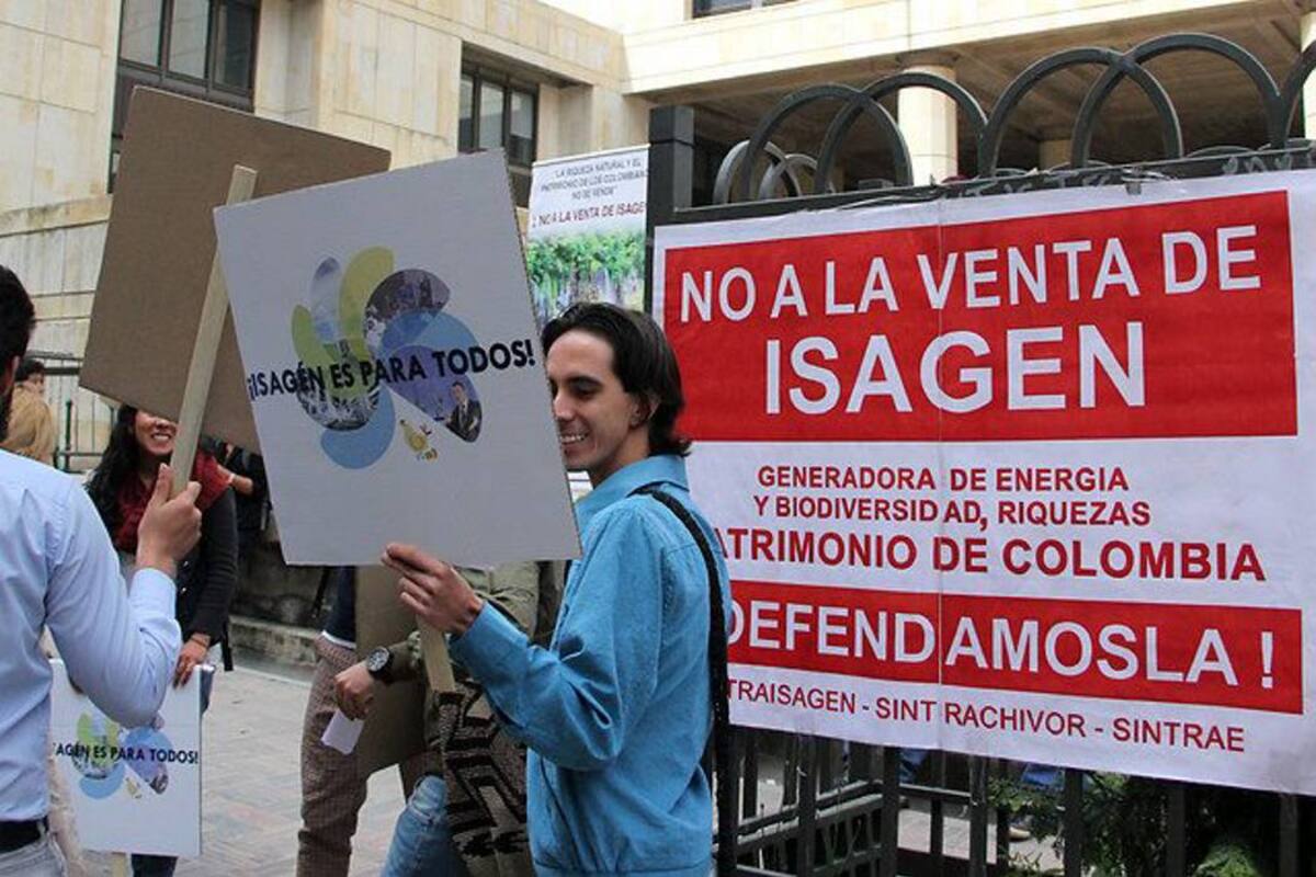 Piden al Consejo de Estado admitir demanda contra venta de Isagén (Foto: Colprensa / VANGUARDIA LIBERAL)