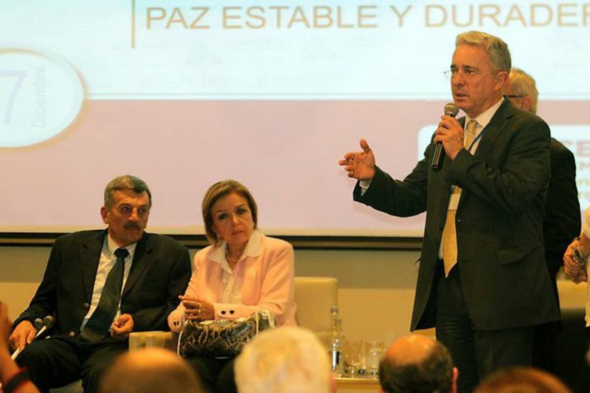 Coronel Plazas Vega fue recibido como héroe por el Centro Democrático (Foto: COLPRENSA/VANGUARDIA LIBERAL)