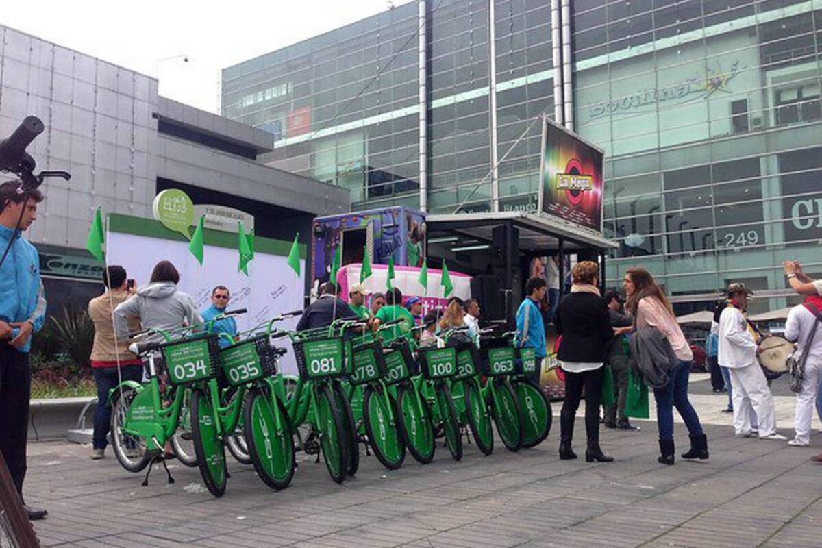 100 bicicletas estarán disponibles para el día sin carro en Bogotá (Foto: Colprensa / VANGUARDIA LIBERAL)