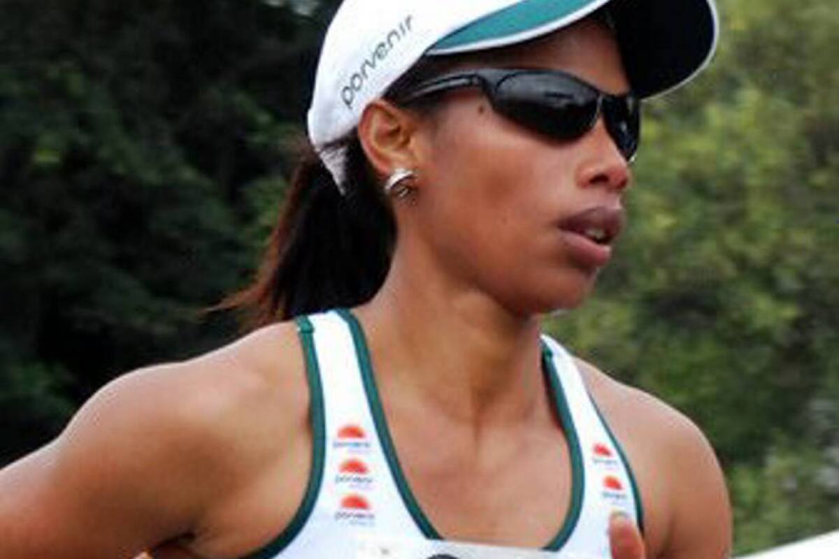 Muriel Coneo rompió el récord nacional en los 3.000 metros planos (Foto: Colprensa / VANGUARDIA LIBERAL)