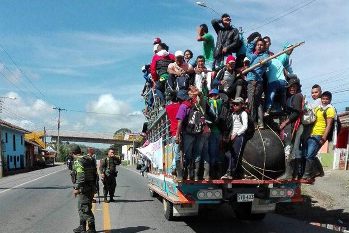 Bloqueos en Casanare, Cauca y Valle del Cauca, balance del paro agrario (Foto: Colprensa /VANGUARDIA LIBERAL)