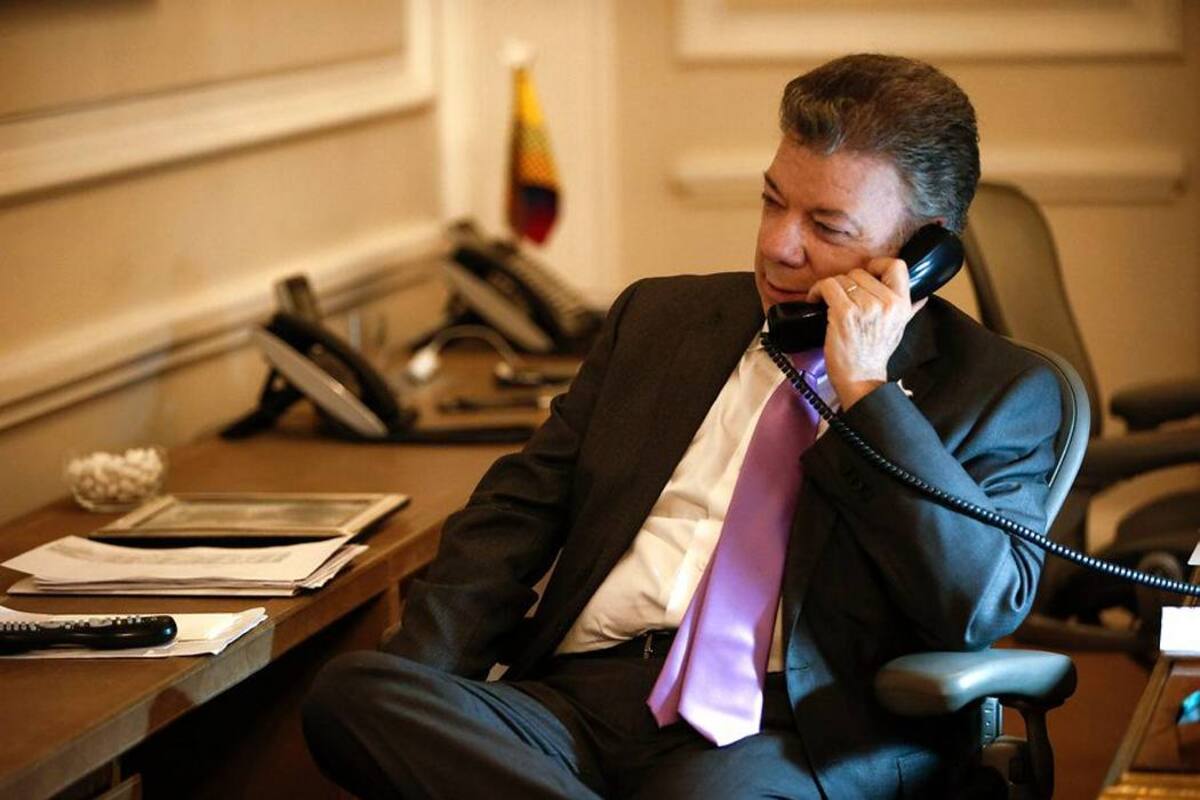 Este sábado Donald Trump hablará por primera vez con Juan Manuel Santos (Foto: Colprensa/ VANGUARDIA LIBERAL)