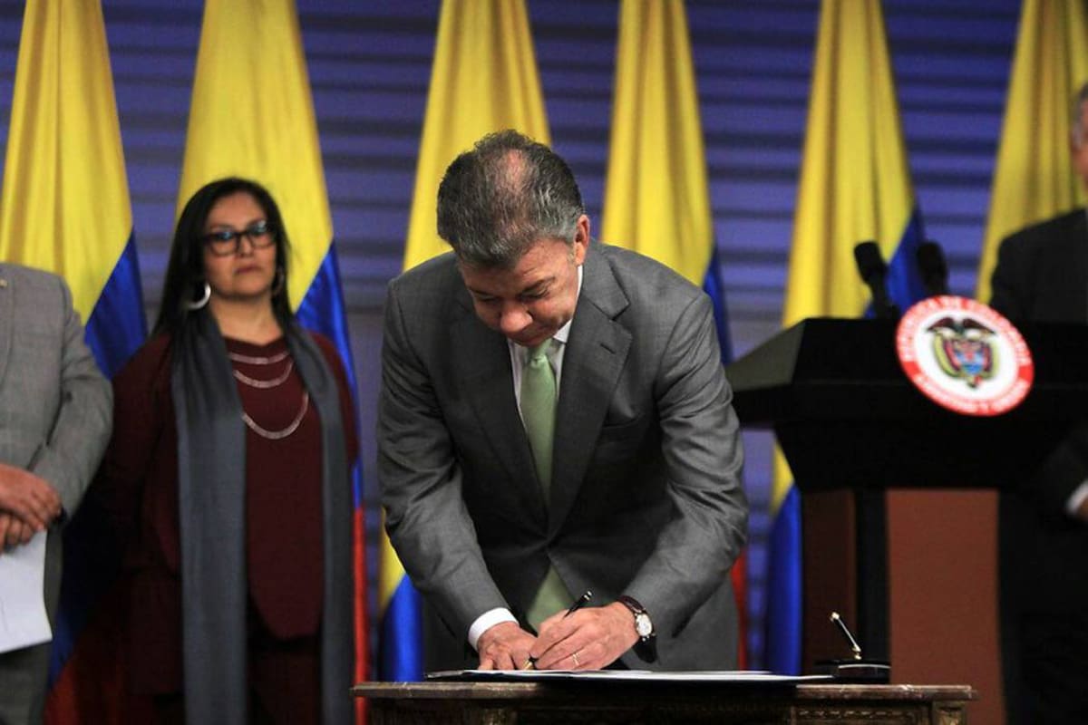 Así quedó el tribunal de la Justicia Especial para la Paz (Foto: Colprensa/ VANGUARDIA LIBERAL)