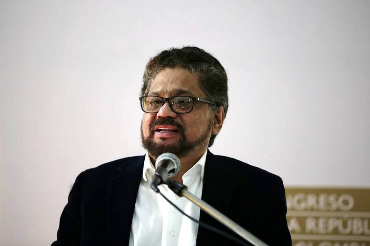 'Iván Márquez' dijo que el fiscal se está oponiendo a la ley de Justicia Especial de Paz. (Foto: Colprensa /VANGUARDIA LIBERAL)
