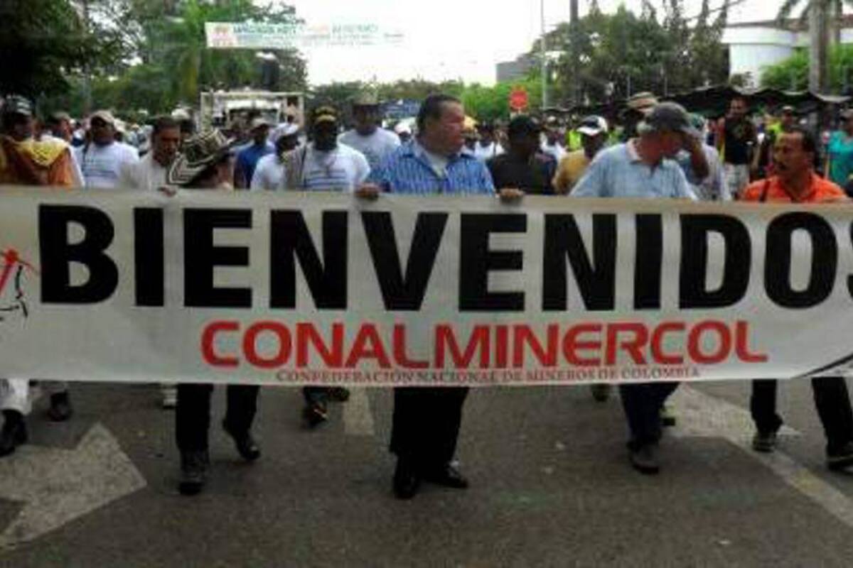 Pequeños y medianos mineros entrarán en paro el 17 de julio (Foto: COLPRENSA/VANGUARDIA LIBERAL)