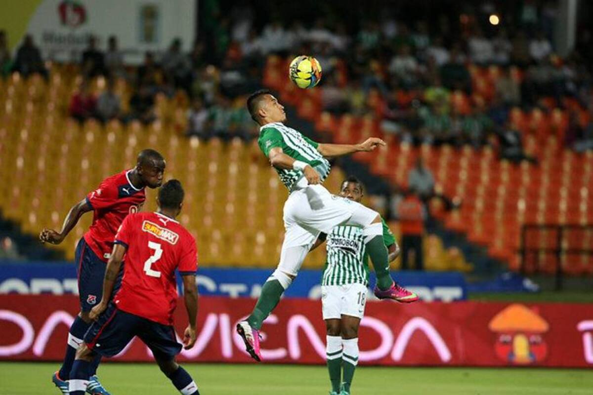 Triunfo aventajado del Nacional sobre Medellín (Foto: Colprensa/VANGUARDIA LIBERAL)