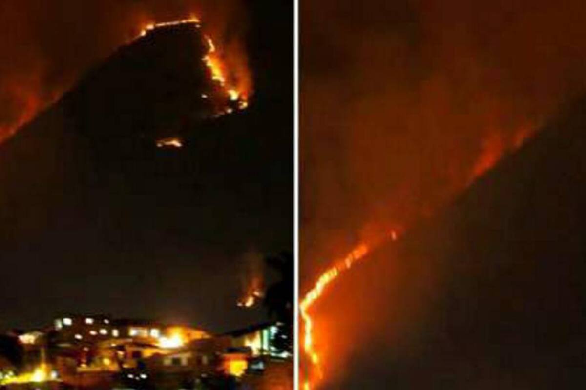 60 hectáreas de bosque consume incendio en Bello (Foto: Colprensa/VANGUARDIA LIBERAL)