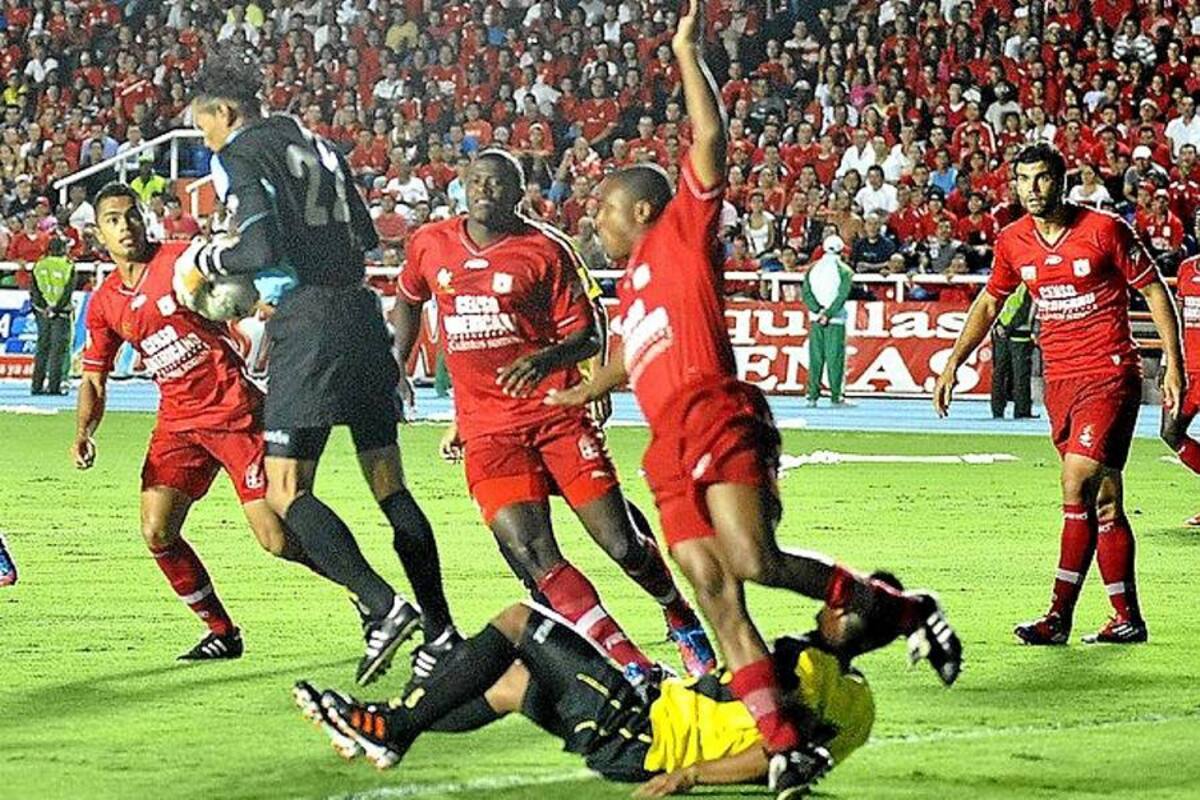 Al América le salió el diablo en el Pascual Guerrero (Foto: Archivo/VANGUARDIA LIBERAL)