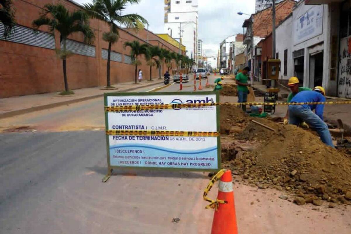 Advertencia a la Alcaldía y el Acueducto por falta de planeación al intervenir las vías (Foto: Suministrada/ VANGUARDIA LIBERAL)