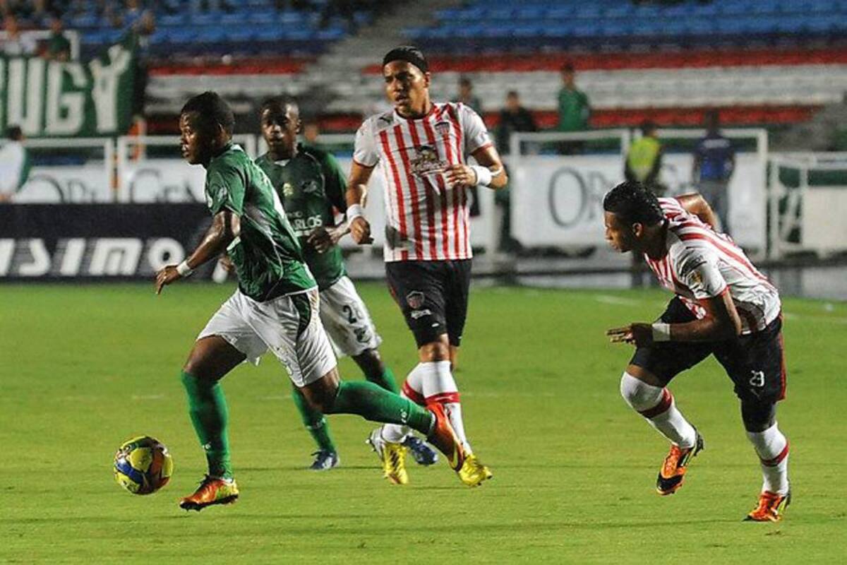 Cali salvó el punto en casa ante el Junior (Foto: Colprensa/VANGUARDIA LIBERAL)