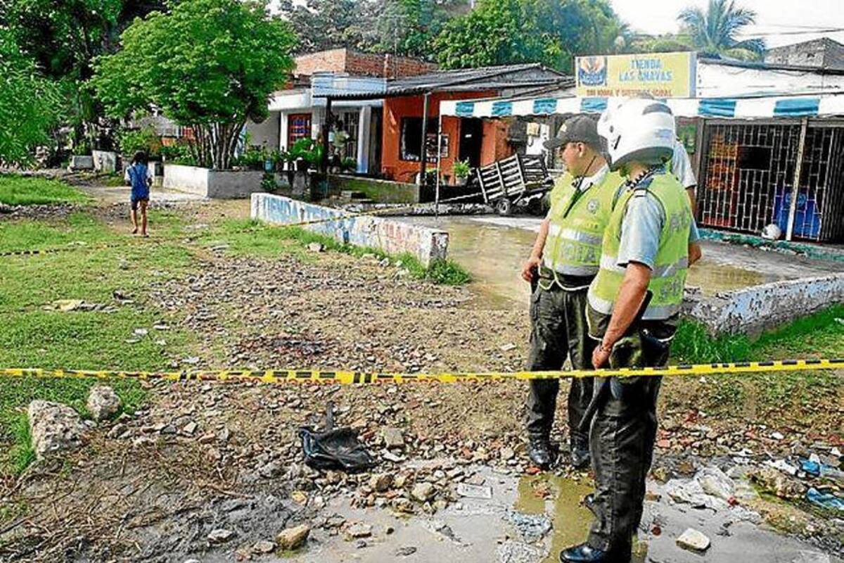 Policías le disparan a presuntos asesinos de hombre en Cartagena (Foto: Colprensa/VANGUARDIA LIBERAL)