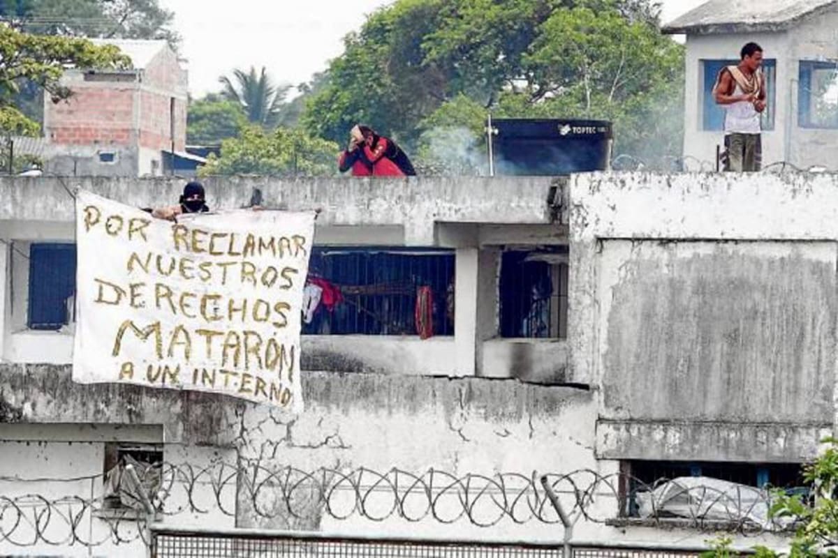 Tres heridos en cárcel La Vega de Sincelejo (Foto: COLPRENSA/VANGUARDIA LIBERAL)