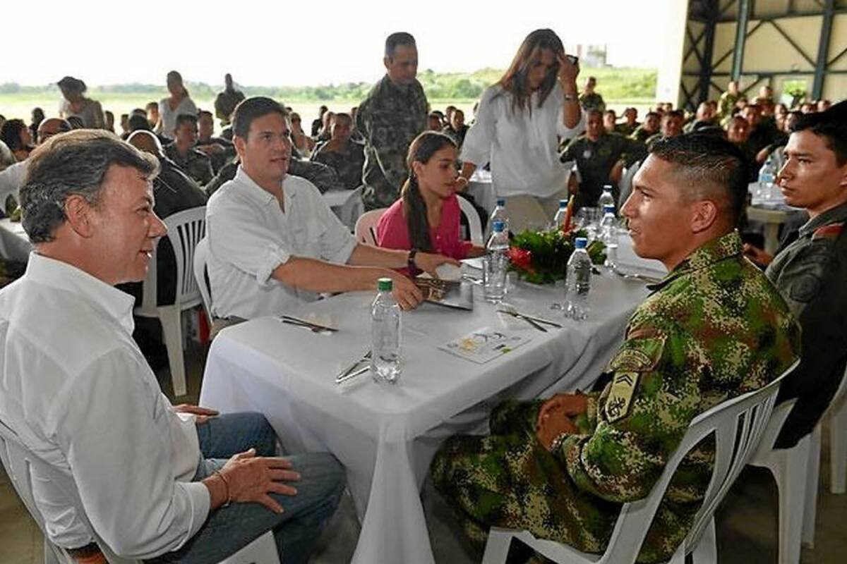 Las Farc se dieron cuenta que con las armas no llegarían al poder: Santos (Foto: Archivo/VANGUARDIA LIBERAL)