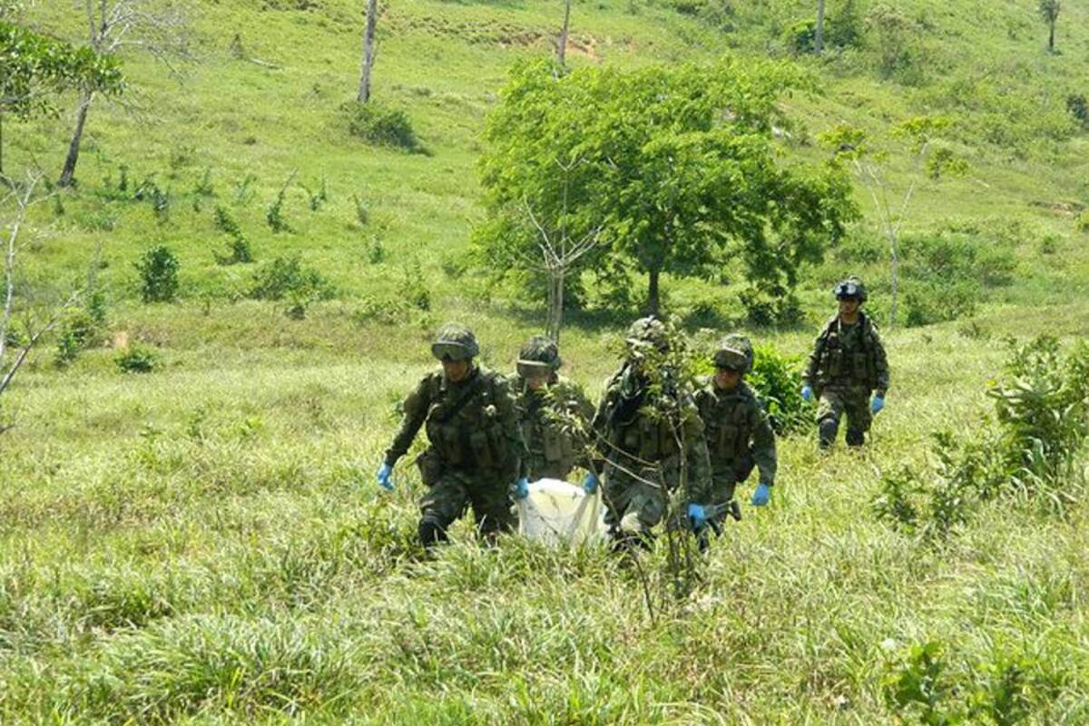 Dos muertos y dos heridos dejó ataque de Farc en Argelia, Cauca (Foto: Colprensa/VANGUARDIA LIBERAL)