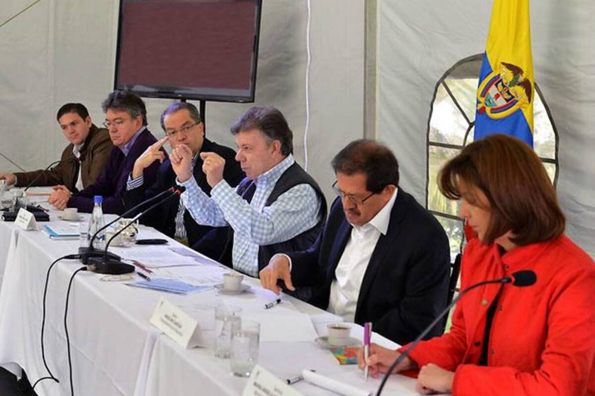 Seguridad y economía, frentes en los que se centrará el Gobierno (Foto: Colprensa/VANGUARDIA LIBERAL)